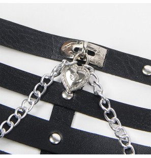 Subblime korsettförmiger Harness mit Kettendetails, Einheitsgröße – Bild 8