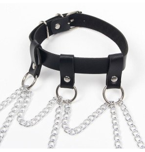 Harnais intégral avec détail de chaîne marqué de SUBBLIME, taille unique – photo 7
