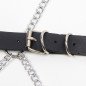 Harnais intégral avec détail de chaîne marqué de SUBBLIME, taille unique – photo 8