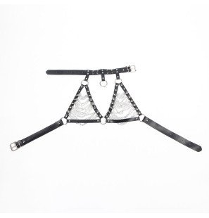 SUBBLIME harness bra with chains – one size – image 4
