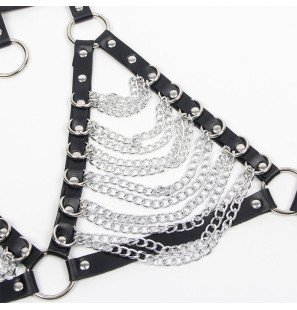 SUBBLIME harness bra with chains – one size – image 6