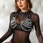 SUBBLIME Harness-BH mit Ketten – Einheitsgröße – Bild 8 SUBBLIME Harness-BH mit Ketten – Einheitsgröße – Bild 8