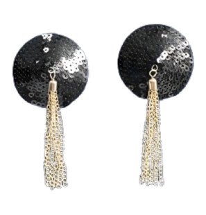 Chilirose cache-tétons noirs pour adultes – photo 2