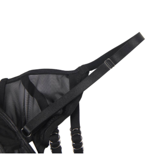 SUBBLIME Soutien-gorge transparent à bretelles, ensemble deux pièces S/M – photo 4