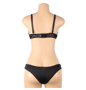 SUBBLIME Sheer Bra with Straps, Two-Piece Set S/M – image 8