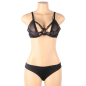 SUBBLIME Sheer Bra with Straps, Two-Piece Set S/M – image 9