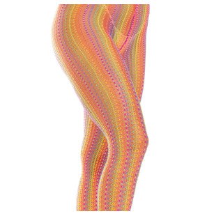 LEG AVENUE veelkleurige haakpanty voor volwassenen – foto 4