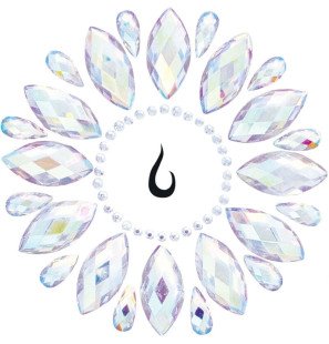 LEG AVENUE Fluer body jewel met lijm – foto 1