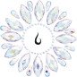 Bijou de corps LEG AVENUE Fluer avec colle – photo 1