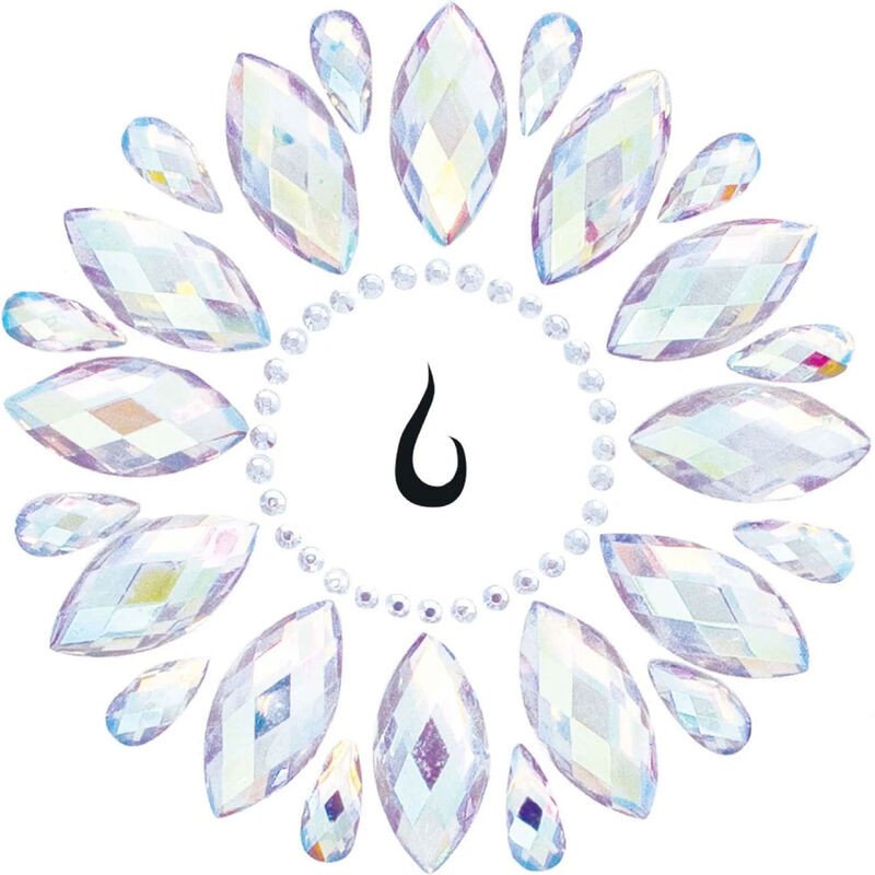 Bijou de corps LEG AVENUE Fluer avec colle – photo 1