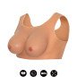 Wearable breast top, E-cup, flesh-coloured – image 1