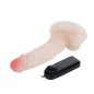 Baile – realistischer, rotierender Dildo aus Cibersking, 18 cm – Bild 4