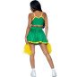Costume de pom-pom girl vert S/M de Leg Avenue – photo 2