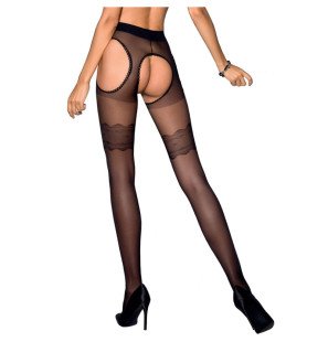 Bas noirs 20 den en taille 1/2 ou 3/4 – photo 9