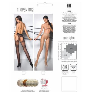 Bas noirs 20 den en taille 1/2 ou 3/4 – photo 10