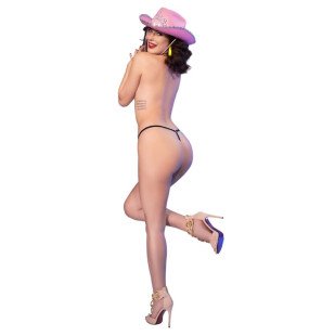 CHILIROSE czarne figi damskie L/XL – zdjęcie 6