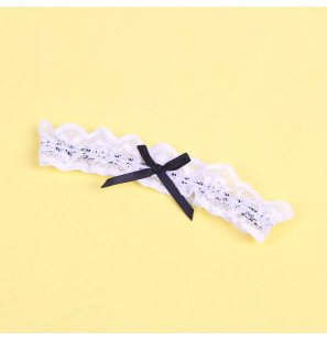 Costume de jeu de rôle noir et blanc pour adultes, taille S/M – photo 6