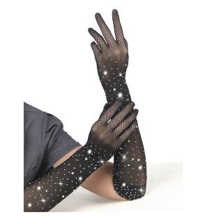 Gants noirs transparents S/M pour le bien-être intime – photo 3
