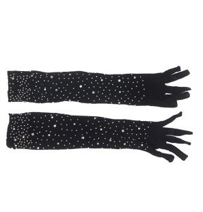 Gants noirs transparents S/M pour le bien-être intime – photo 4
