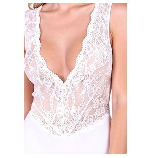 Body lingerie blanc PASSION Evalie pour femmes L/XL – photo 2