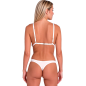 White women's lingerie set with bra and thong set L/XL – image 3