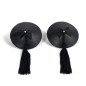 Cache-tétons noirs Bijoux Burlesque pour adultes – photo 2 Cache-tétons noirs Bijoux Burlesque pour adultes – photo 2