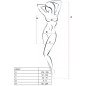 White bodystocking dress, one size – image 2