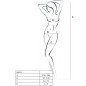 Weißer Bodystocking in Einheitsgröße für Erwachsene – Bild 2 Weißer Bodystocking in Einheitsgröße für Erwachsene – Bild 2