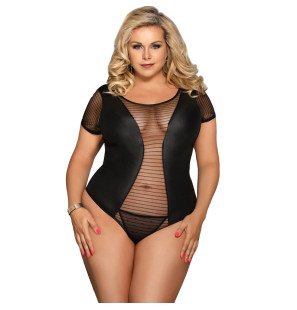 Subblime Plus-Size-Teddy mit kurzen Ärmeln für Erwachsene – Bild 1
