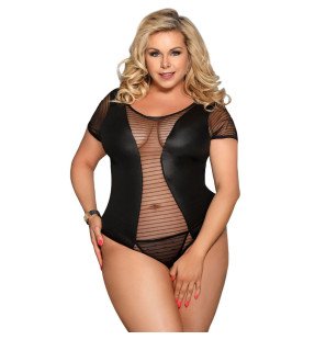 Subblime Plus-Size-Teddy mit kurzen Ärmeln für Erwachsene – Bild 2