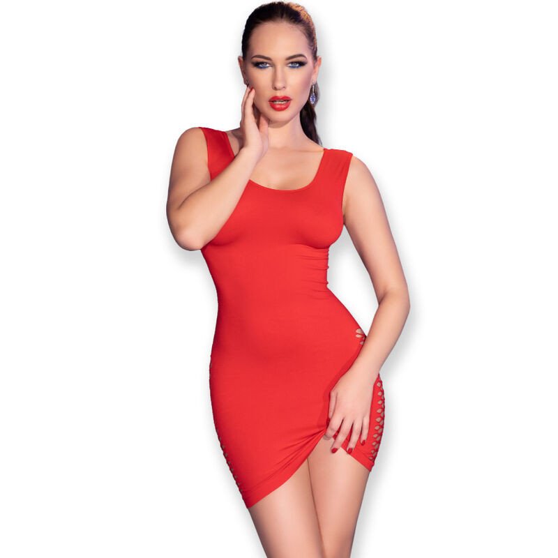 CHILIROSE rode lingerie jurk S/M – foto 1