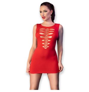 Robe de lingerie rouge CHILIROSE S/M – photo 2
