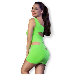 Robe de lingerie verte S/M de Chilirose – photo 2