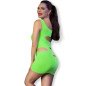 Robe de lingerie verte S/M de Chilirose – photo 2