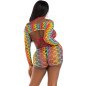 LEG AVENUE Three-Piece Multicolour Lingerie Set – image 2 LEG AVENUE Three-Piece Multicolour Lingerie Set – image 2