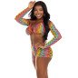 Ensemble de lingerie multicolore trois pièces LEG AVENUE – photo 3 Ensemble de lingerie multicolore trois pièces LEG AVENUE – photo 3