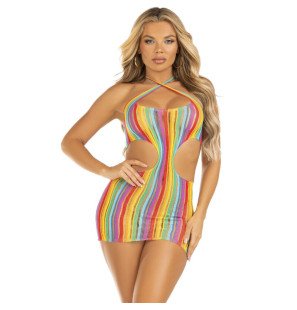 Multicoloured Lingerie Dress by Leg Avenue – image 1