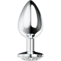 Ohmama aluminium anale plug met elegant glasaccent – foto 2 Ohmama aluminium anale plug met elegant glasaccent – foto 2