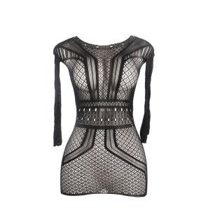 SUBBLIME Short Backless Mesh Dress for Adults, One Size – image 4