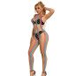 SUBBLIME regenboog mesh bodystocking met halternek XS/M – foto 3 SUBBLIME regenboog mesh bodystocking met halternek XS/M – foto 3