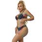 Rainbow Long-Sleeved Fishnet Dress SUBBLIME One Size – image 5