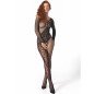Black Bodystocking for Adults in One Size – image 1