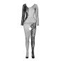 Black Bodystocking for Adults in One Size – image 4
