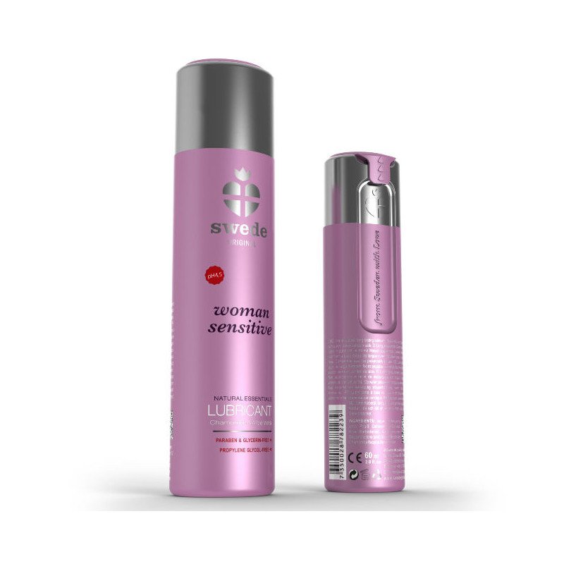 Lubrifiant doux à base d’eau SWEDE aux extraits naturels 60 ml – photo 1