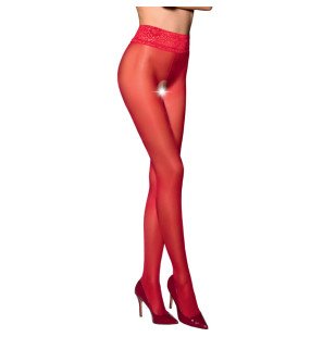 30 den tights for women in white, black or red – image 16