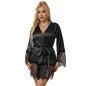 Nuisette en dentelle SUBBLIME avec string noir L/XL – photo 1