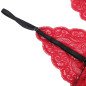 SUBBLIME 3-piece lace and satin lingerie set, red, S/M – image 12 SUBBLIME 3-piece lace and satin lingerie set, red, S/M – image 12
