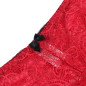 SUBBLIME ensemble de lingerie rouge en dentelle et satin, 3 pièces, taille L/XL – photo 11
