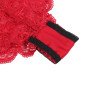 SUBBLIME ensemble de lingerie rouge en dentelle et satin, 3 pièces, taille L/XL – photo 12