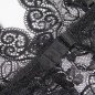 3-delige lingerie set van zwart kant en satijn S/M – foto 9